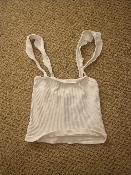 FP Movement by Free People Tops - Free People White Ribbed Crop Tank Top - size xs/s